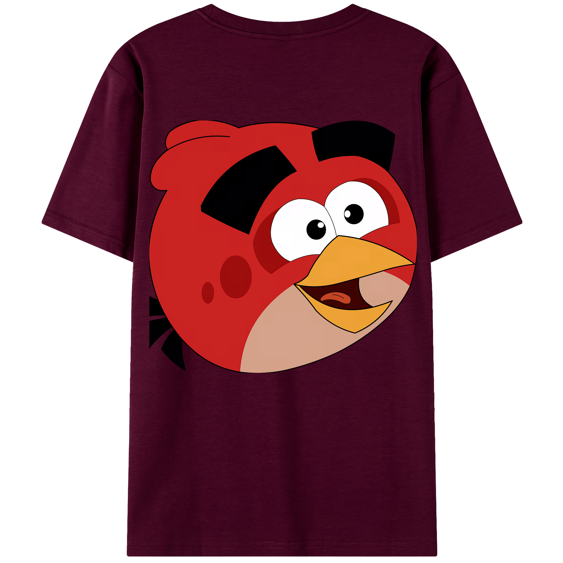 （画像用） Angry Birds アングリーバード レディース半袖Tシャツ(バックプリント)